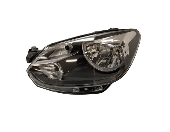 VW UP 2012 - 2016 LEFT HEADLIGHT WITH BLACK TRIM