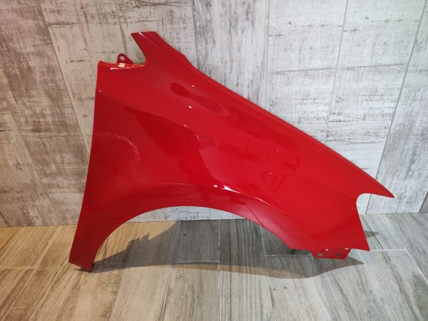 VW POLO 9N 2009–2017 DRIVER SIDE WING PANEL FLASH RED PAINT CODE LP3G