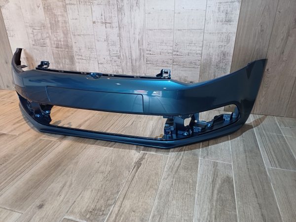 VW POLO 2014-2017 FRONT BUMPER BLUE COLOUR