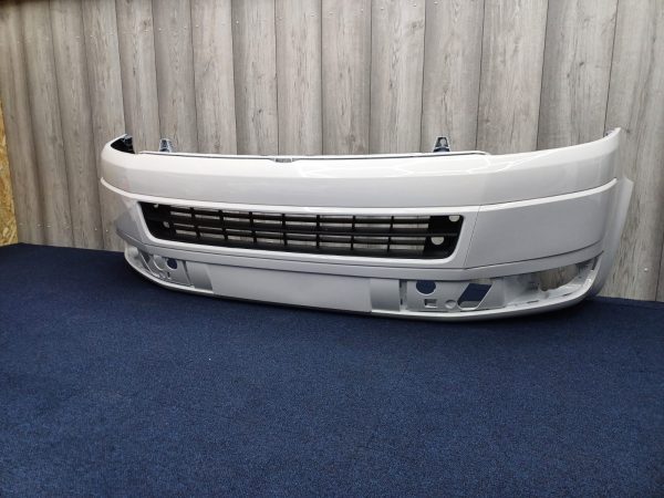VW TRANSPORTER T5.1 FRONT BUMPER KIT PAINTED IN CADDY WHITE LB9A - Image 3