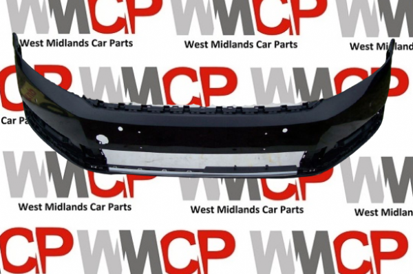VW PASSAT B7 2010 – 2014 FRONT BUMPER WITH PDC BLACK COLOUR