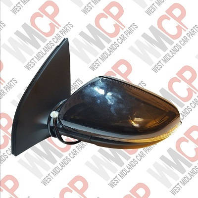 VW GOLF MK6 2009-2013 PASSENGER SIDE LEFT DOOR MIRROR BLACK