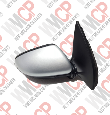 VW GOLF MK6 2009-2013 DRIVER SIDE SILVER DOOR MIRROR