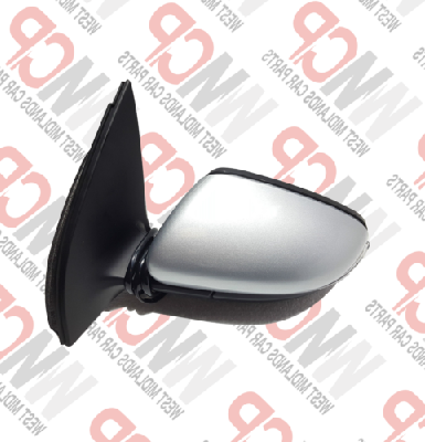 VW GOLF MK6 2009-2013 PASSENGER SIDE SILVER DOOR MIRROR