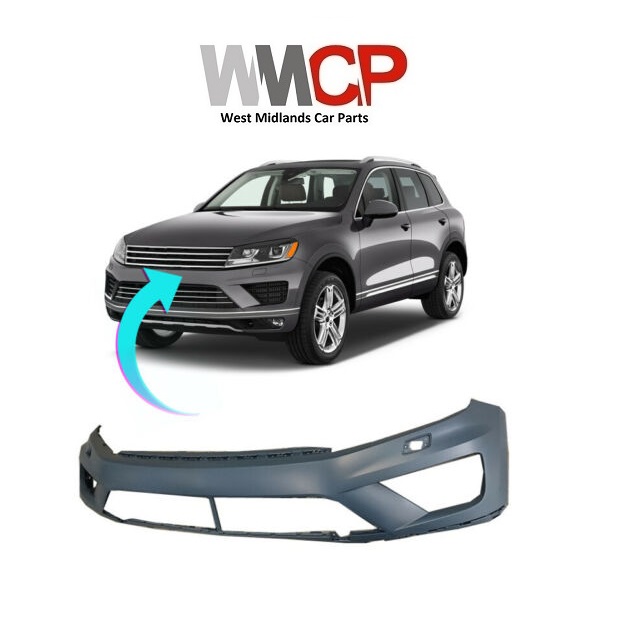 VW TOUAREG 2014-2018 FRONT BUMPER - Image 2