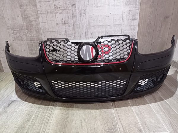 VW GOLF MK5 GTI 2004-2009 FRONT BUMPER BLACK - Image 2