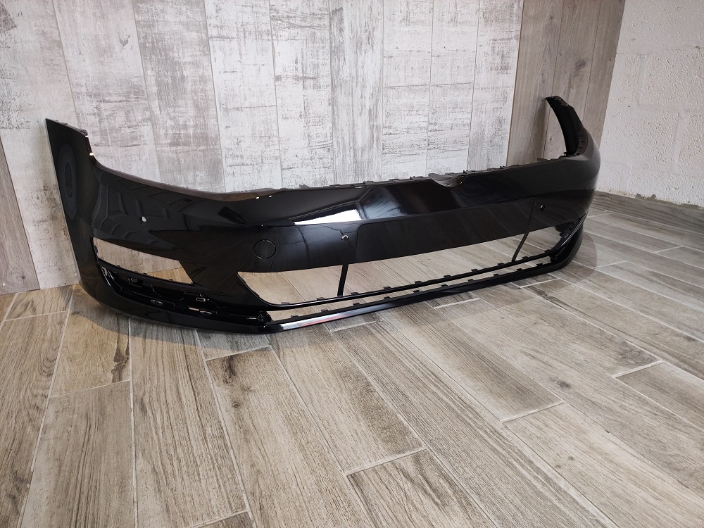 VW GOLF MK7 2013-2017 FRONT BUMPER BLACK COLOUR LC9X