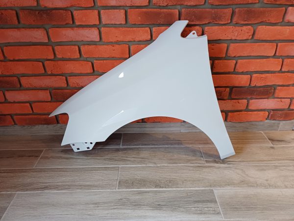 VW POLO 2009–2017 PASSENGER SIDE WING PANEL WHITE COLOUR LC9A