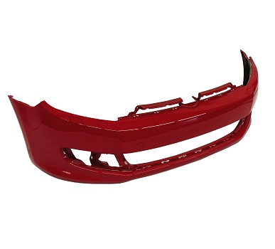 VW GOLF MK6 2009-2013 FRONT BUMPER RED COLOUR